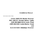 Collins MKR350, MKL350-351, AUD250-250H Installation (part# 523-0766031-004)