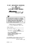 Mooney M20J 1984 Pilot's Operating Handbook & Flight Manual (part# 1229)