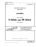 McDonnell Douglas F-102A & TF-102A 1958 Maintenance Manual (part# 1F-102A-2-9)