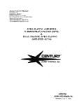 Century Flight Systems 1D755, 1C714 1995 Description, Maintenance Manual (part# 68S652)