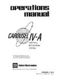 Delco Electronics, Inc. Carousel IV-A 1973 Operations Manual (part# DLARIVA-73-OPC)