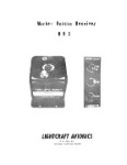 Lightcraft Avionics BR3 Marker Beacon Receiver Instruction Manual (part# LGBR3-IN-C)