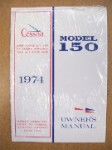Cessna 150L 1974 Owner's Manual USED ORIGINAL