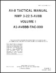 McDonnell Douglas AV-8B Tactical Manual - Volume 1 (part# NWP 3-22.5-AV8B, Vol. I)