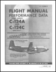 Douglas C-124A, C-124C Performance Manual (part# 1C-124A-1-1)