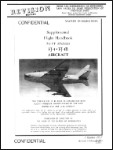 North American FJ-4, FJ-4B Weapons And Performance Manual (part# NAVAER 01-60JKD-501A)