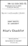 Cessna O-1 Series Pilot's Checklist (part# TM 55-1510-202-CL)