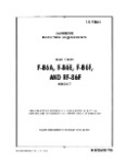 North American F-86A, E, F & RF-86F 1956 Inspection Requirements Handbook (part# T.O. 1F-86A-6)