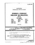 Bendix Hydraulic Pressure Accumulator Overhaul Manual (part# 9H1-3-2-3)