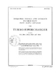 General Electric Company B-2, B-11, B-22, B-31, B-33 Operation Service & Overhaul Instructions W/Parts (part# 03-10DA-1)