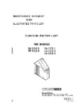 Grimes Flashtube Position Light 1979 Maintenance Document With Illustrated Parts (part# MD30-1)