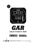 IFD GAR Ground Avoidance Radar Owners Manual (part# IFGAR-69-O-C)