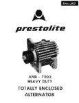 Prestolite ANB-7002 Alternator Maintenance (part# L-667)