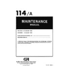Aero Commander 114-A 1976 Maintenance Manual (part# M114001-2)