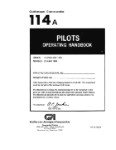 Aero Commander 114A 1979 Pilot's Operating Handbook (part# M114002-1)