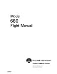 Aero Commander 680 1957 Flight Manual (part# M680001-1)