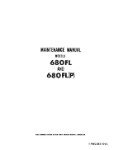 Aero Commander 680FL Grand Commander Maintenance Manual (part# AC680FL-M-C)