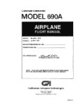 Aero Commander 690A Flight Manual (part# M690002-1)