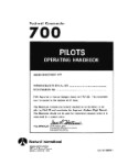 Aero Commander 700 POH Issued 1977 Revised 1978 Flight Manual (part# M7000001-1)
