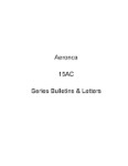 Aeronca 15AC Series Bulletins & Letters (part# AE15AC-BL-C)