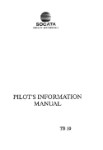 Aerospatiale TB10 1988 Pilot's Information Manual (part# SN-948)