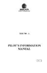 Aerospatiale TBM 700-A Series Pilot's Information Manual (part# A4TBM700A-PIM-C)
