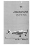 Beech A23 Musketeer II Owner's Manual (part# 169-590001-1)
