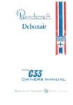 Beech C33 Debonair Owner's Manual (part# BEC33-O-C)
