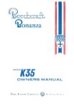 Beech K-35 Owner's Manual (part# 35-590086-1A2)