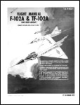 Convair F-102A, TF-102A Flight Manual (part# T.O. 1F-102A-1)