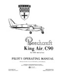 Beech King Air C90 Pilot's Operating Handbook (part# 90-590010-55)