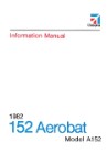 Cessna A152 Aerobat 1982 Pilot Information Manual (part# D1211-13)