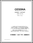 Cessna 172, F172 1975-77 Illustrated Parts Catalog (part# P547-12)