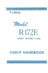Cessna R172E Army Model T-41B Owner's Manual (part# D432)