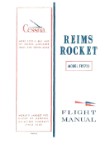 Cessna FR172J Reims Rocket Flight Manual (part# D967-13)
