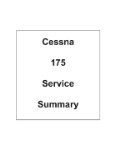 Cessna 175 1958-62 Service Summary