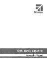 Cessna T182 1985 Pilot's Information Manual (part# D1276-13)