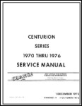 Cessna 210, T210 Centurion 1970-76 Maintenance Manual (part# D2004-4-13)