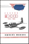 Cessna 310 1955-1956 Owner's Manual (part# D731-13)