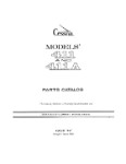 Cessna 411, 411A 1965-68 Parts Catalog (part# P386-1)