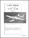 Cessna O-2A, O-2B Flight Manual (part# 1L-2A-1)