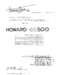 Howard  500 Series Flight Manual (part# HR500-63-F-C)