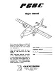 Partenavia P68C 1991 Flight Manual (part# PRP68C-91-F-C)