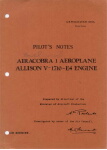 Aircobra 1 Pilot's Notes (part# AP 2064A PN)