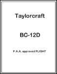 Taylorcraft BC-12D Flight Manual (part# TABC12DF)