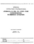 Pratt & Whitney Aircraft JT9D-3A, -7, -7H, -7A, -7AH Specific Operating Instructions (part# O.I. 292)