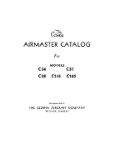 Cessna C34, C37, C38, C145, C165 Airmaster Illustrated Parts Manual (part# CEC34,37,38,145)