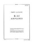 Consolidated B-32 Army Model 1944 Parts Catalog (part# 01-5EQ-4)