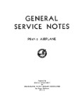 Consolidated PB4Y-2 Airplane General Service Notes (part# CSPB4Y2-45-GM-C)