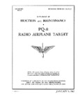 Culver Aircraft Corporation PQ-8 Target Airplane 1943 Erection & Maintenance Handbook (part# 09-5FA-2)